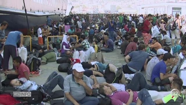De nombreux migrants sont arrivés en Grèce