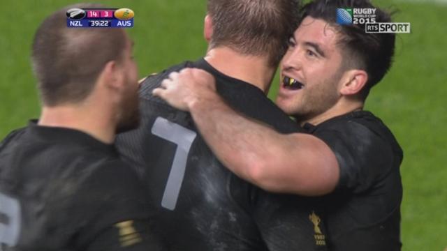 Finale, Nouvelle-Zélande - Australie (16-3): Nehe Milner-Skudder marque l'essai pour les All Blacks!