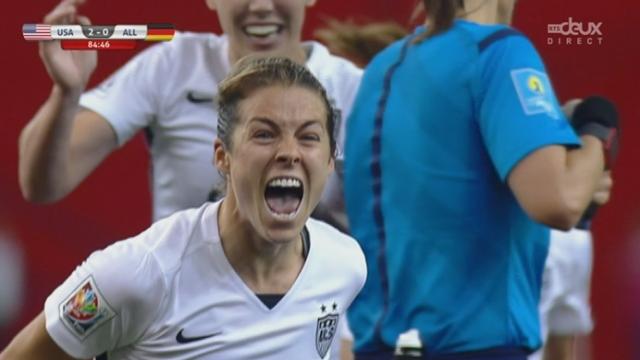 1-2, USA - Allemagne (2-0): Kelley O'hara scelle le score de ce match et qualifie les Américaines pour la finale!