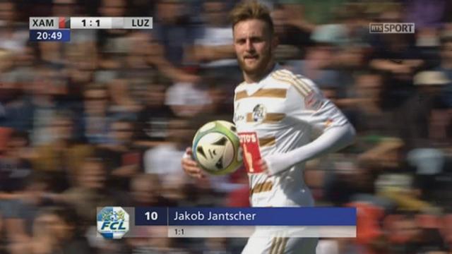 1-16 Xamax - Lucerne (1-1). 20e minute: Jankscher égalise sur penalty pour Lucerne