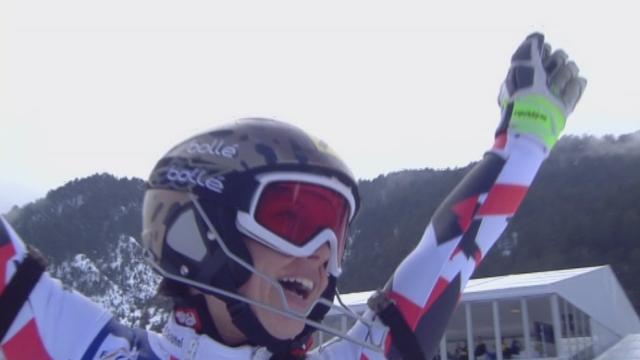 Super combiné dames, slalom: Anna Fenninger (AUT) remporte le super combiné