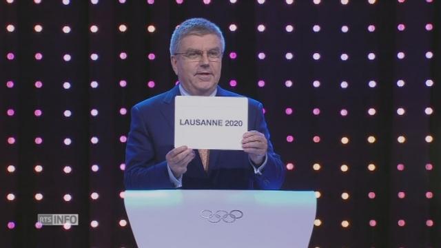 Lausanne organisera les Jeux olympiques de la Jeunesse 2020