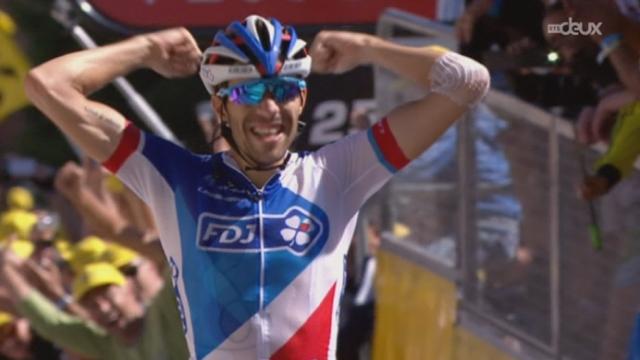 Cyclisme- Tour de France: Thibaut Pinot l'emporte à l'Alpe d'Huez, Chris Froome a été malmené par Quintana