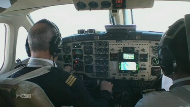 Un avion au-dessus des Îles Féroé filme l'éclipse