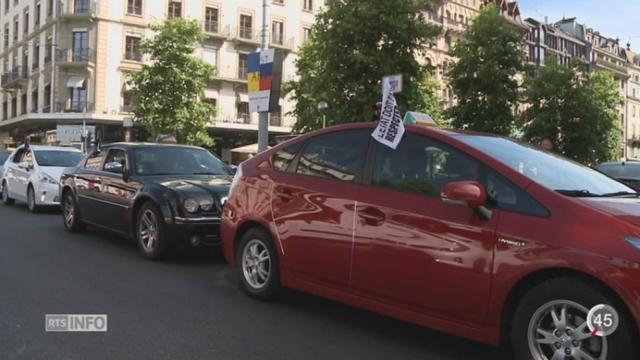 GE: la tension entre les taxis classiques et UBer est de plus en plus forte