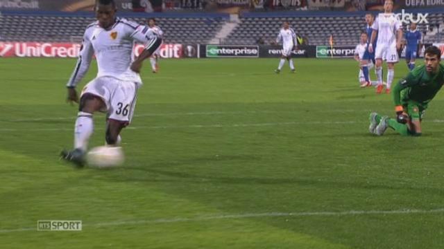 Gr. I, OS Belenenses – FC Bâle (0-2): après avoir obtenu le penalty sur le 1er but, Embolo double la mise pour Bâle