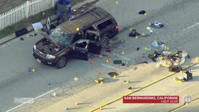 Fusillade à San Bernardino: la police californienne n’exclut pas la piste terroriste