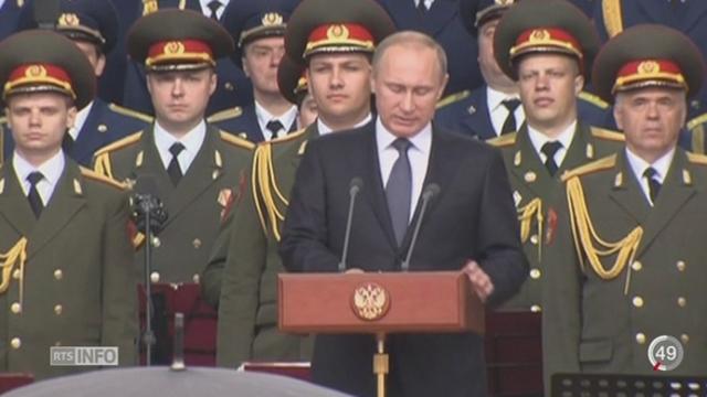 Russie - Menace: la déclaration de Vladimir Poutine, Président de la Fédération de Russie
