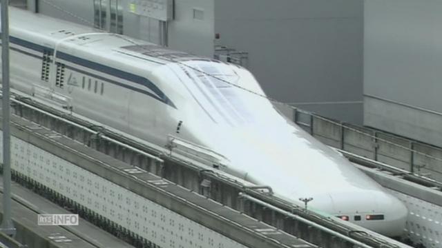 Record de vitesse pour un train japonais