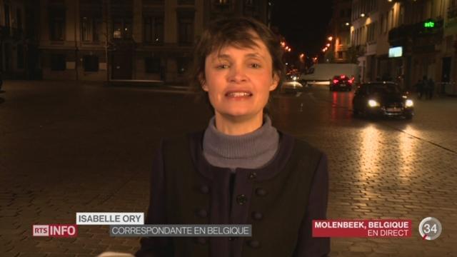 Attentats de Paris: le point avec Isabelle Ory à Molenbeek (Belgique)