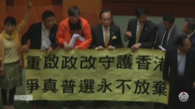Hong-Kong: les députés prodémocratie remportent une victoire en imposant des réformes politiques visant à établir un gouvernement démocratique