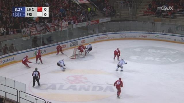 Hockey- LNA (43e j.): Lausanne cale contre Fribourg (1-2) à la patinoire de Malley