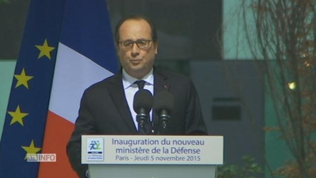 François Hollande annonce la mobilisation du Charles de Gaulle