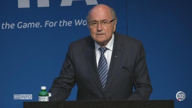 FIFA: Sepp Blatter démissionne