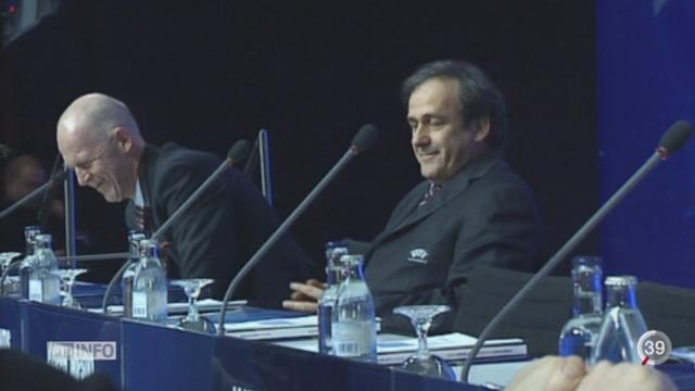 Football: Michel Platini est candidat à la présidence de la FIFA
