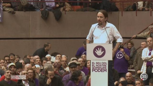 Espagne: Podemos, un parti qui prend naissance dans le mouvement des Indignés
