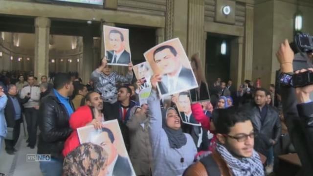 Les partisans de Moubarak saluent l'annulation de sa condamnation