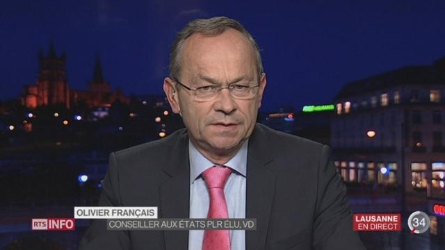 VD - Second tour de l’élection au Conseil des Etats: entretien avec Olivier Français à Lausanne