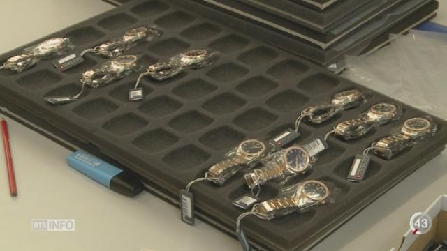 Les exportations de montres ont chuté de près de 8%