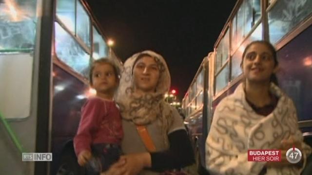 Des milliers de migrants ont pu quitter la Hongrie pour rallier l'Autriche