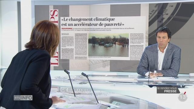 Le rendez-vous de la presse: parvenir à des accords s'avèrent compliqué à la COP21