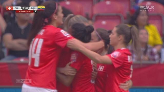 Groupe C, Suisse - Equateur (2-0): Eseosa Aigbogun donne deux longueurs d'avance grâce à un joli travail d’Ana Maria Crnogorcevic