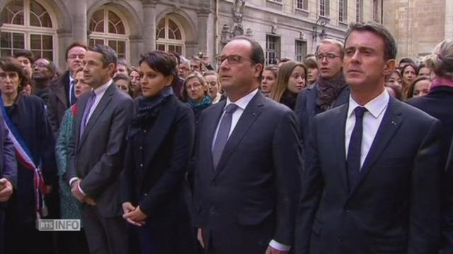 Minute de silence à la Sorbonne