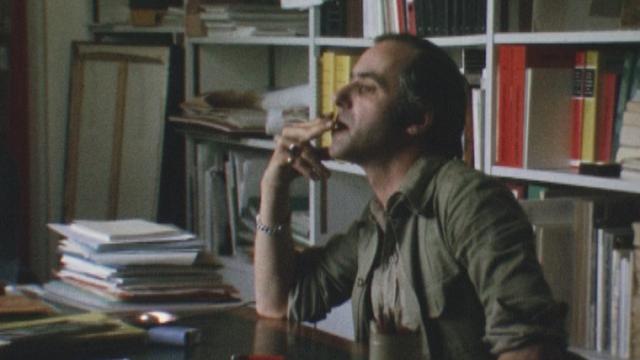 Jean-Christophe Ammann en 1976 à Lucerne. [RTS]