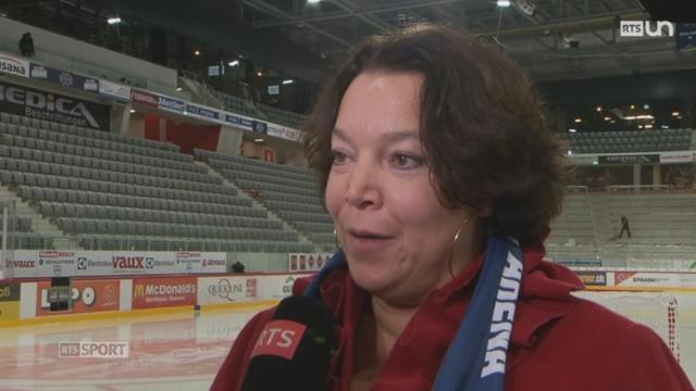Hockey- LNA (25e j.): entretien avec Stéphanie Mérillat, vice-présidente du HC Bienne