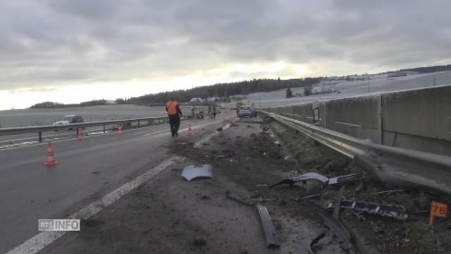 Au moins six accidents dans la région de Lyss, à Berne