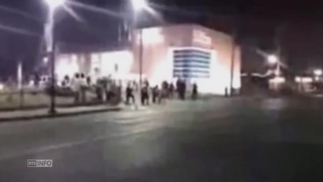 Images des coups de feu a Ferguson