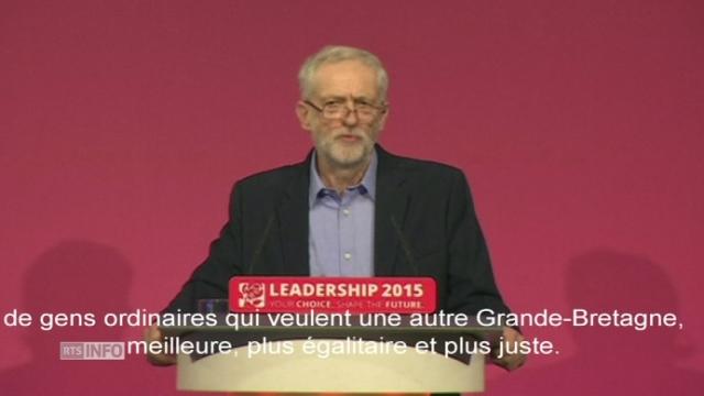 Le chantre de la gauche radicale Jeremy Corbyn à la tête du Labour