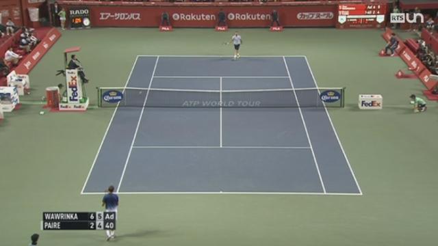 Tennis - ATP Tokyo: Wawrinka s’offre un quatrième titre