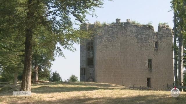 FR: une association veut restaurer les ruines du château d’Illens