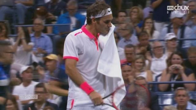 1-2, S. Wawrinka - R. Federer (4-6) : le Bâlois remporte cette 1re manche très disputée