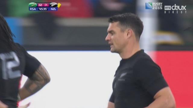 Afrique du Sud - Nouvelle-Zélande (12-10) : le drop magnifique de Dan Carter ramène la Nouvelle-Zélande à deux points