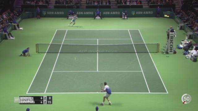 Tennis - Rotterdam: Stan Wawrinka a remporté le tournoi face à Tomás Berdych