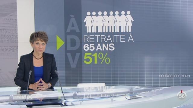 A dire vrai: Thierry Vidonne et Christine Bussat défendent l'ajustement de l'âge de la retraite des femmes à celui des hommes