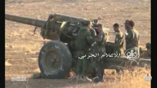 Syrie: les forces gouvernementales reprennent l’offensive, aidés par la Russie et du Hezbollah