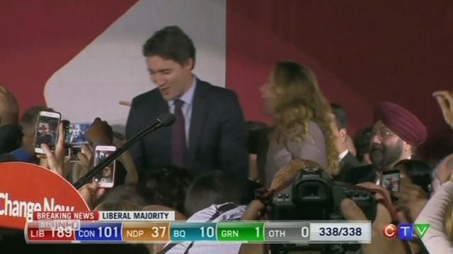 Justin Trudeau, futur Premier ministre canadien
