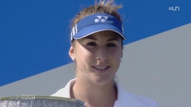 Tennis - WTA Eastbourne: Belinda Bencic remporte son premier tournoi