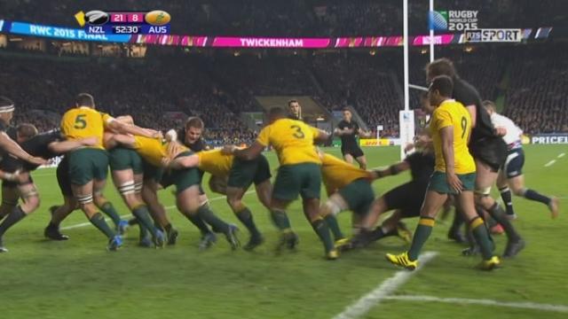 Finale, Nouvelle-Zélande - Australie (21-10): Les Wallabies marque enfin l'essai dans cette 2e mi-temps