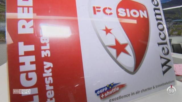 Football - Europa League: les joueurs du FC Sion se rendent à Liverpool