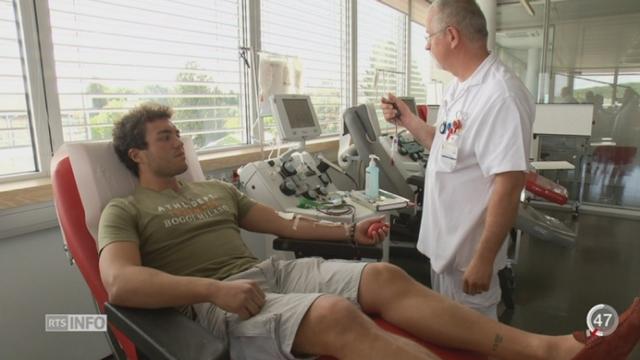 La fusion des centres de transfusion vaudois et bernois a permis d'agrandir la banque de donneurs de sang