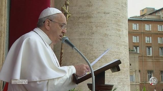 Le pape François a dénoncé les persécutions dont sont victimes les chrétiens