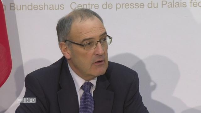 Guy Parmelin: "Je me réjouis de me mettre au travail."