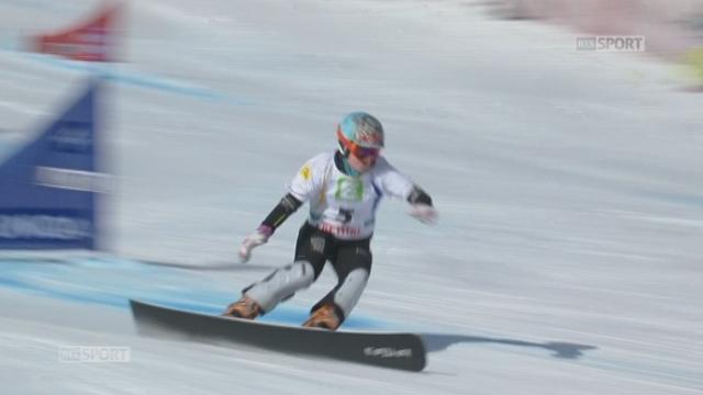 Slalom Parallèle Dames, Quart de Finale: Julie Zogg