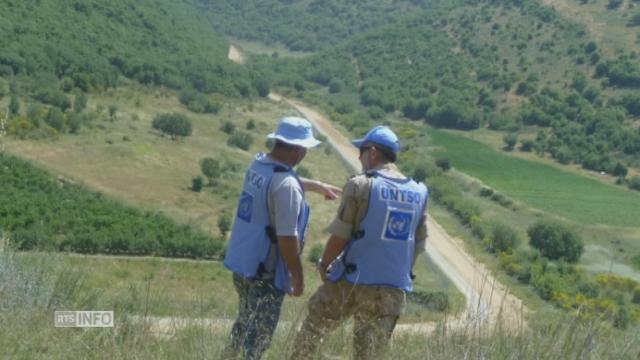 Patrouille sur la Ligne Bleue entre le Liban et Israël