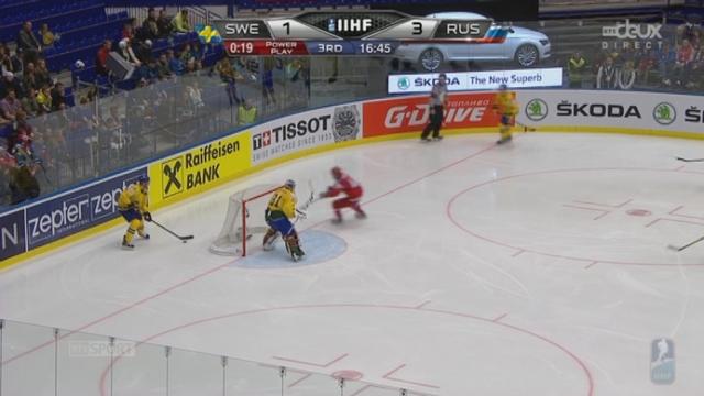 1-4, Suède - Russie (2-3): Anton Lander réduit l’écart pour la Suède
