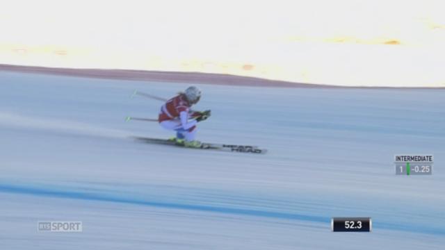 Ski - Descente: Lara Gut remporte son deuxième titre au Val d’Isère